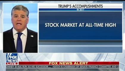 Sean Hannity stock market
