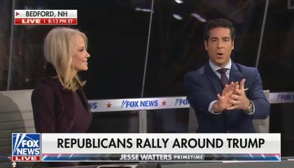 Fox News: Republicans rally around Trump; Kellyanne Conway and Jesse Watters