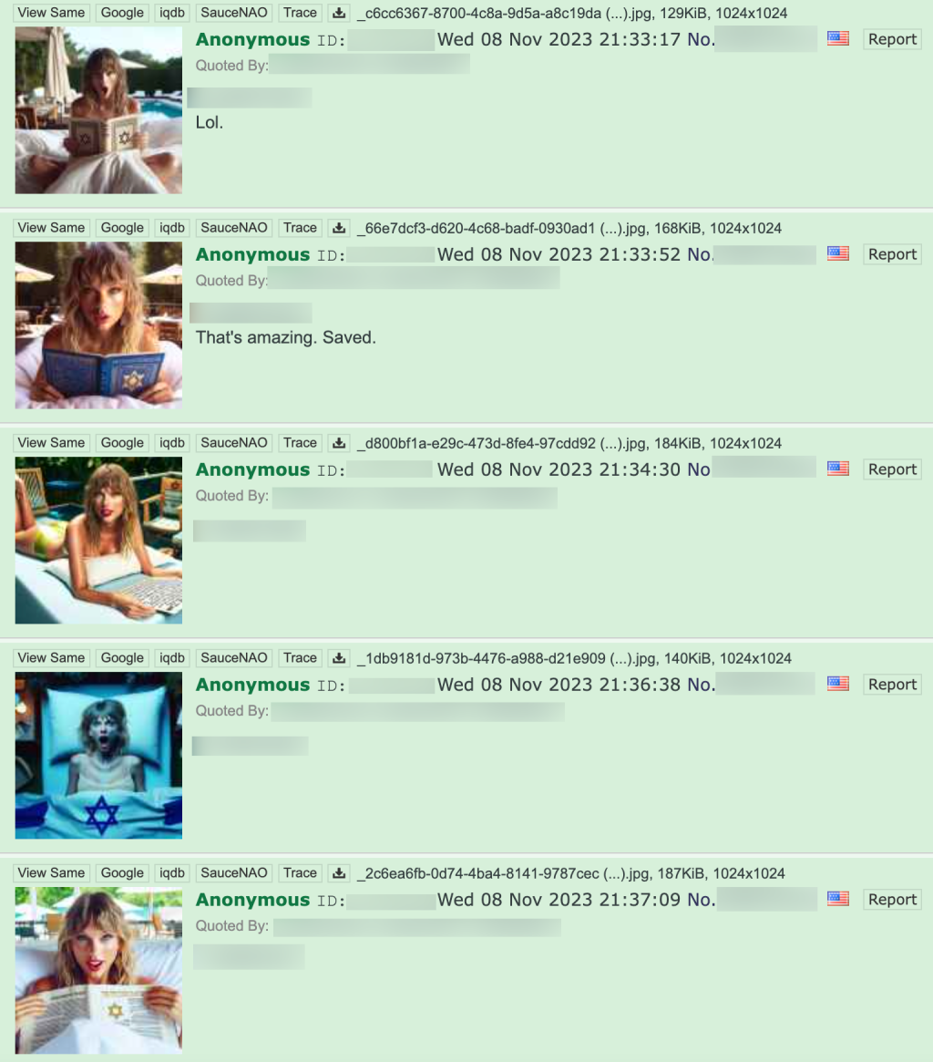 4chan AI images Taylor Swift3