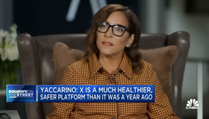 Linda Yaccarino on CNBC 