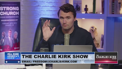 Charlie Kirk: Republicans who didn't vote to impeach Mayorkas may have "somebody holding blackmail" about "naked pictures that we have with you with the underage girls"