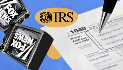 IRS and Fox News logos