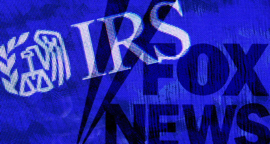 Fox News/IRS logos