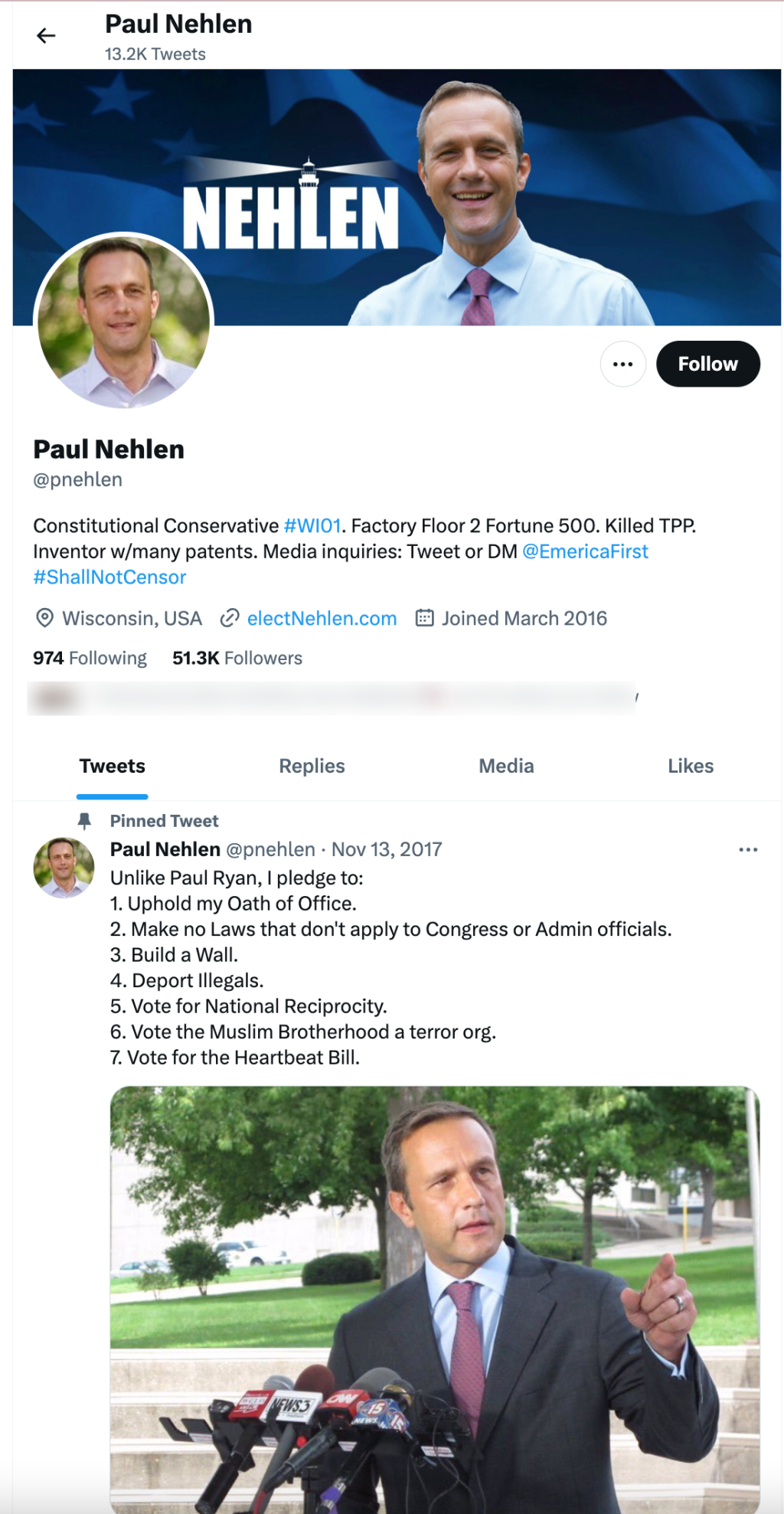 Paul Nehlan Twitter reinstatement
